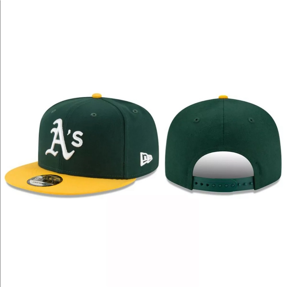 NEW ERA - MLB Baseball Hat - Oakland Athletics 9FIFTY Snapback Cap - 2 Tone